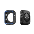 Miniatyrbild 4 av 11: iWatch 4/5 - Stilrent Skyddande TPU Skal Svart/Vit 44mm