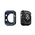 Pikkukuva 4 / 11: iWatch 4/5 - Stilrent Skyddande TPU Skal Grå/Grön 40mm