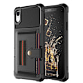 Pikkukuva 5 / 11: Elegant Skal med Kortfack - iPhone XR Röd
