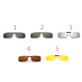 Pikkukuva 4 / 11: Praktiska Clip-on Solglasögon Silver