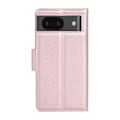 Miniatyrbilde 8 av 11: Google pixel 8 - Stilrent Praktiskt Plånboksfodral 3-kortfack Lila