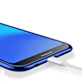 Miniatyrbilde 4 av 11: Huawei P20 Lite - Stilsäkert Mjukt Silikonskal Guld