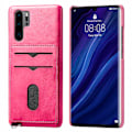 Pikkukuva 2 / 11: Huawei P30 Pro - Elegant Leman Skal med Kortfack Blågrön Blågrön