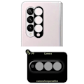 Pikkukuva 1 / 7: 2-PACK Samsung Galaxy Z Fold 3 Kameralinsskydd 2.5D HD Transparent/Genomskinlig