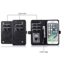 Miniatyrbilde 11 av 11: Praktiskt Plånboksfodral - iPhone 8 Röd