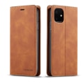 Miniatyrbillede 1 af 11: iPhone 12 Pro Max - Stilsäkert FORWENW Plånboksfodral Brun