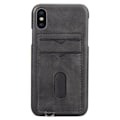Pikkukuva 10 / 11: Elegant Skal med Kortfack (LEMAN) - iPhone X/XS Havsgrön