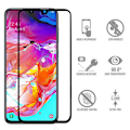 Pikkukuva 9 / 11: Skärmskydd 2.5D 5-PACK med Ram HD-Clear för Samsung A40 Svart