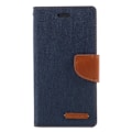 Miniatyrbillede 5 af 11: Canvas-Fodral iPhone X/XS Fodral (Vintage-modell) Blå