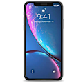 Pikkukuva 2 / 11: iPhone XR Skärmskydd 2.5D med Ram 9H HD-Clear Screen-Fit Svart