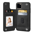 Miniatyrbild 6 av 11: Professionellt Skal med Kortfack - iPhone 11 Pro Max Mörkblå