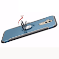 Pikkukuva 4 / 11: Stilsäkert Hybridskal med ringhållare för Huawei Mate 20 Lite Grå Grå