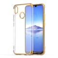 Huawei Y6s - Stilrent Floveme Silikonskal Guld