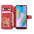 Pikkukuva 10 / 11: Huawei P20 Pro - Plånboksfodral Röd