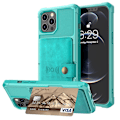 Miniatyrbillede 4 af 11: iPhone 13 Pro Max - Elegant fleksibelt cover med kortholder Svart