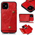 Miniatyrbillede 4 af 11: iPhone 11 - Stilrent Skal med Kortfack Svart
