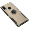 Miniatyrbilde 1 av 11: Huawei Y6 2019 - Praktiskt Skal med Ringhållare (LEMAN) Guld