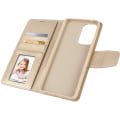 Miniatyrbillede 9 af 11: Samsung Galaxy A33 5G - Elegant HANMAN Plånboksfodral Roséguld