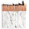 Miniatyrbillede 7 af 11: 20 st Patie-Minerals Makeup Kosmetiska Borstar Gul