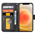 Pikkukuva 10 / 11: iPhone 15 PU-läderfodral - (2-kortfack) Khaki