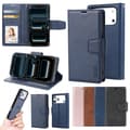 Hanman Miro Plånboksfodral kompatibelt med iPhone 17 Pro Max Blå