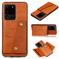 Miniatyrbillede 1 af 11: Samsung Galaxy S20 Ultra - Gennemtænkt cover med kortrum Ljusbrun