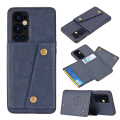 Miniatyrbilde 5 av 11: OnePlus 9 Pro - Praktiskt Stilsäkert Skal med Korthållare Röd