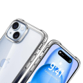 Miniatyrbilde 5 av 11: IPhone 15 plus - Smart Skyddsskal i silikon Grön/Rosa