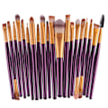 Pikkukuva 4 / 4: KABUKI Sminkborstset med 20 borstar - ORIGINAL - Lila/Silver
