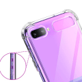 Pikkukuva 6 / 6: Samsung Galaxy Z Flip - St�td�mpande Skyddsskal FLOVEME Genomskinlig