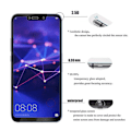 Pikkukuva 2 / 9: HuTechs Carbon-Skärmskydd för Huawei Mate 20 Lite Svart