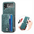Miniatyrbilde 5 av 11: Samsung Galaxy Z Flip 4 - Mobilskal med Kortfack Blå