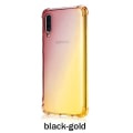Pikkukuva 1 / 11: Samsung Galaxy A50 - Genomtänkt Floveme Silikonskal Svart/Guld