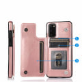 Miniatyrbillede 10 af 11: Samsung Galaxy S20 Plus - Praktisk Nkobee Cover med kortrum Rosaröd