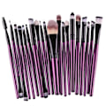 Pikkukuva 1 / 4: KABUKI Sminkborstset med 20 borstar - ORIGINAL - Lila/Svart