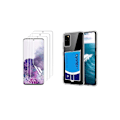 Miniatyrbillede 3 af 11: Samsung Galaxy S20 Plus Skal med Korthållare & Mjukt Skärmskydd Transparent