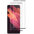 2-PACK Samsung Galaxy S21 Plus CASE-Friendly Skärmskydd 0,3mm Svart
