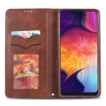 Pikkukuva 8 / 11: Samsung Galaxy A70 - Stilrent Retro Plånboksfodral Röd