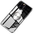 iPhone 12 Pro Skal med Ringhållare Silver