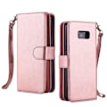 Pikkukuva 7 / 11: Elegant 9 kort Plånboksfodral för Samsung Galaxy S8+ FLOVEME Rosa