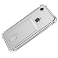 Miniatyrbillede 6 af 8: iPhone SE 2022 - Praktisk Silikonetui med Kortlomme Transparent