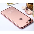 Miniatyrbilde 1 av 9: iPhone 7 Plus - Robust Stilsäkert Silikonskal från LEMAN Silver