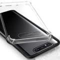 Støtdempende Silikonskal (FLOVEME) - Samsung Galaxy A80 Transparent