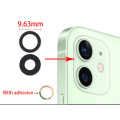 Miniatyrbillede 4 af 7: iPhone 12 Bakre Kamerafälglins Reservdel Transparent/Genomskinlig