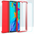 Pikkukuva 11 / 11: Huawei P30 - 360 Fodral FLOVEME Röd