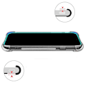 Miniatyrbillede 11 af 11: iPhone XS Max - Stötdämpande Silikonskal med Kortfack Transparent