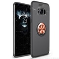 Pikkukuva 7 / 11: Stilsäkert Skal från Auto Focus Ringhållare - Samsung Galaxy S8 Svart/Röd