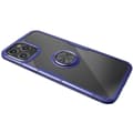 iPhone 12 Pro Max - Effektfullt Skal med Ringhållare (LEMAN) Blå
