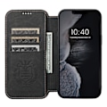 Miniatyrbillede 8 af 11: iPhone 12/12 Pro - Elegant Wallet Case med MagSafe Svart