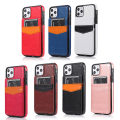 Miniatyrbillede 4 af 11: iPhone 11 Pro Max - Skyddande Skal med Kortfack (LEMAN) Vit